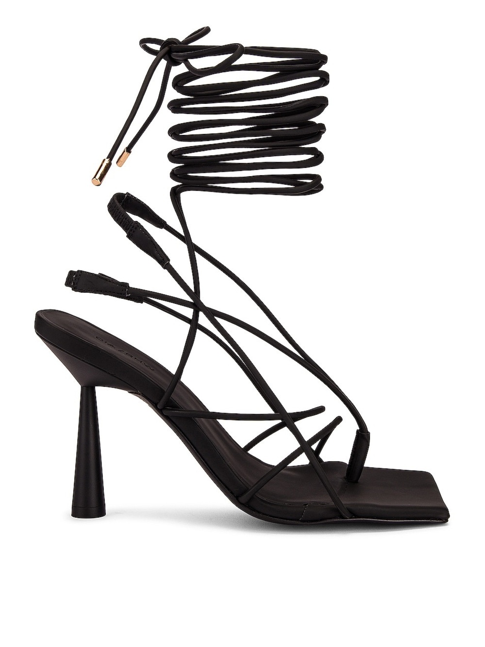 Gia Borghini X Rhw Tall Lace Up Sandal Nwot